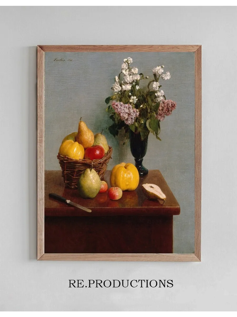 Still Life with Flowers and Fruit