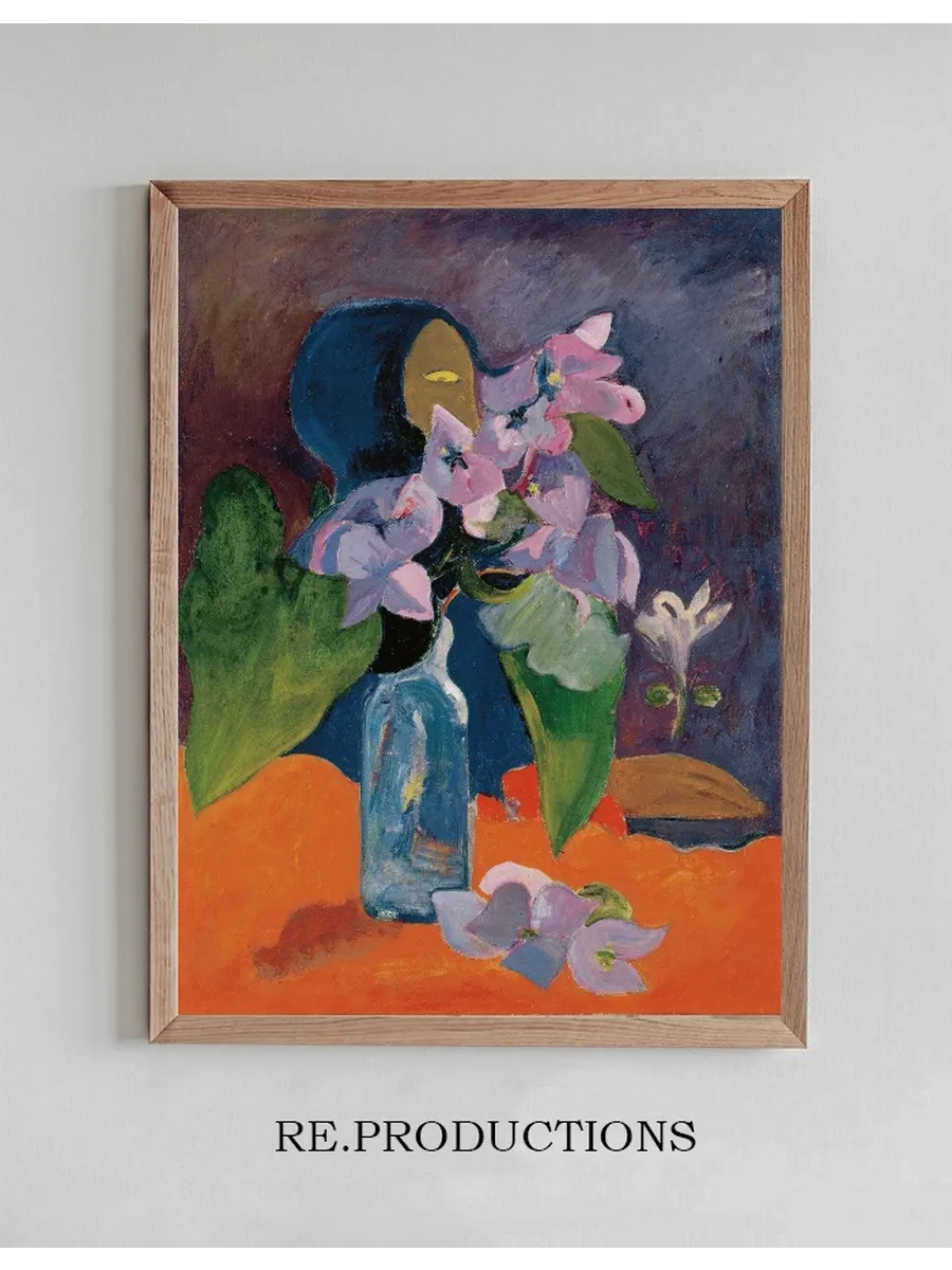Still Life with Flowers and Idol