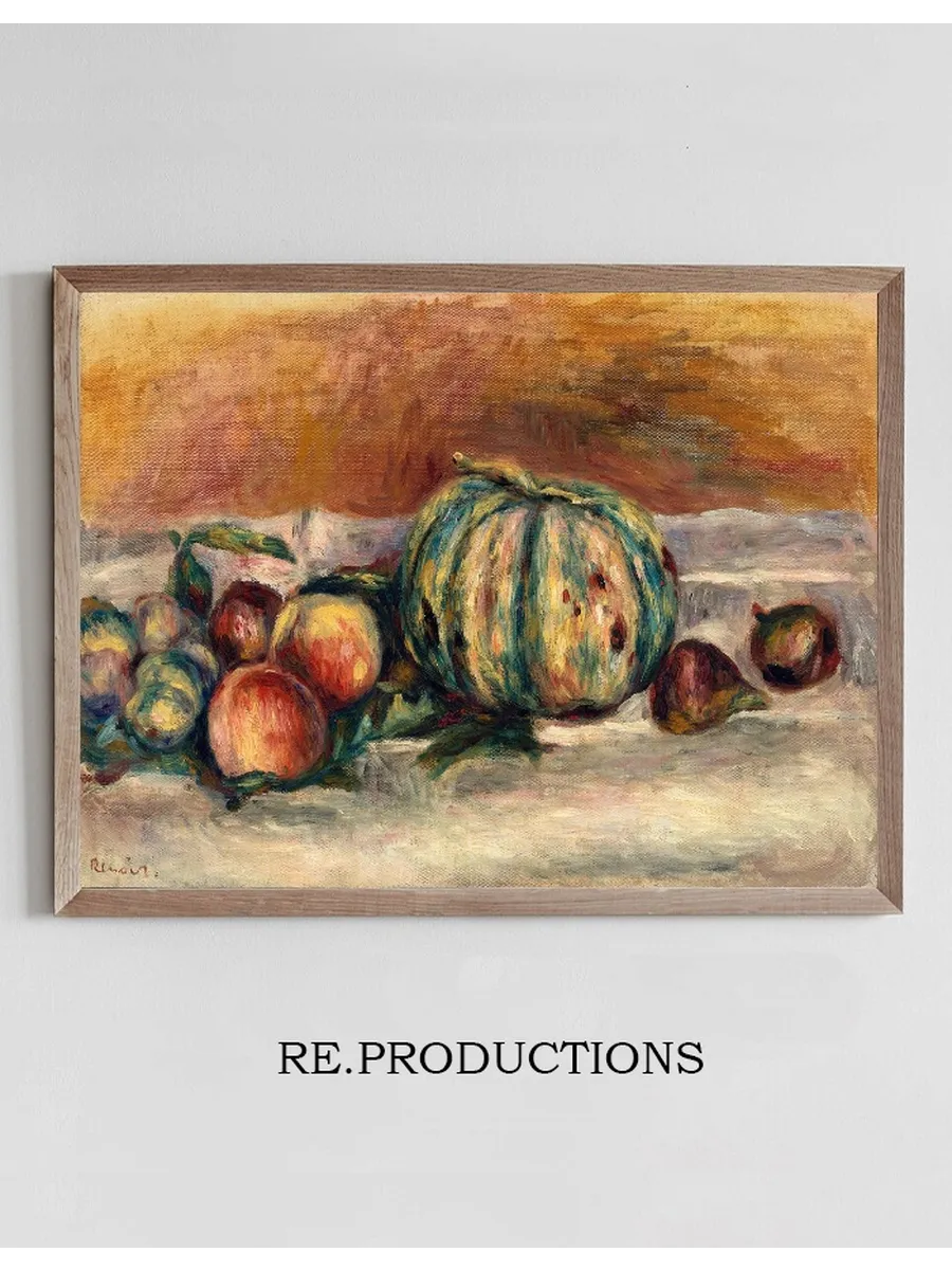 Still Life with Melon (nature Morte Au Melon)