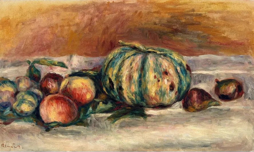 Still Life with Melon (nature Morte Au Melon)