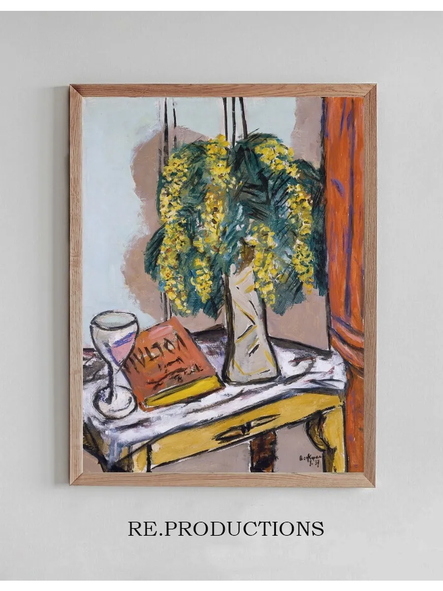 Still Life with Mimosas