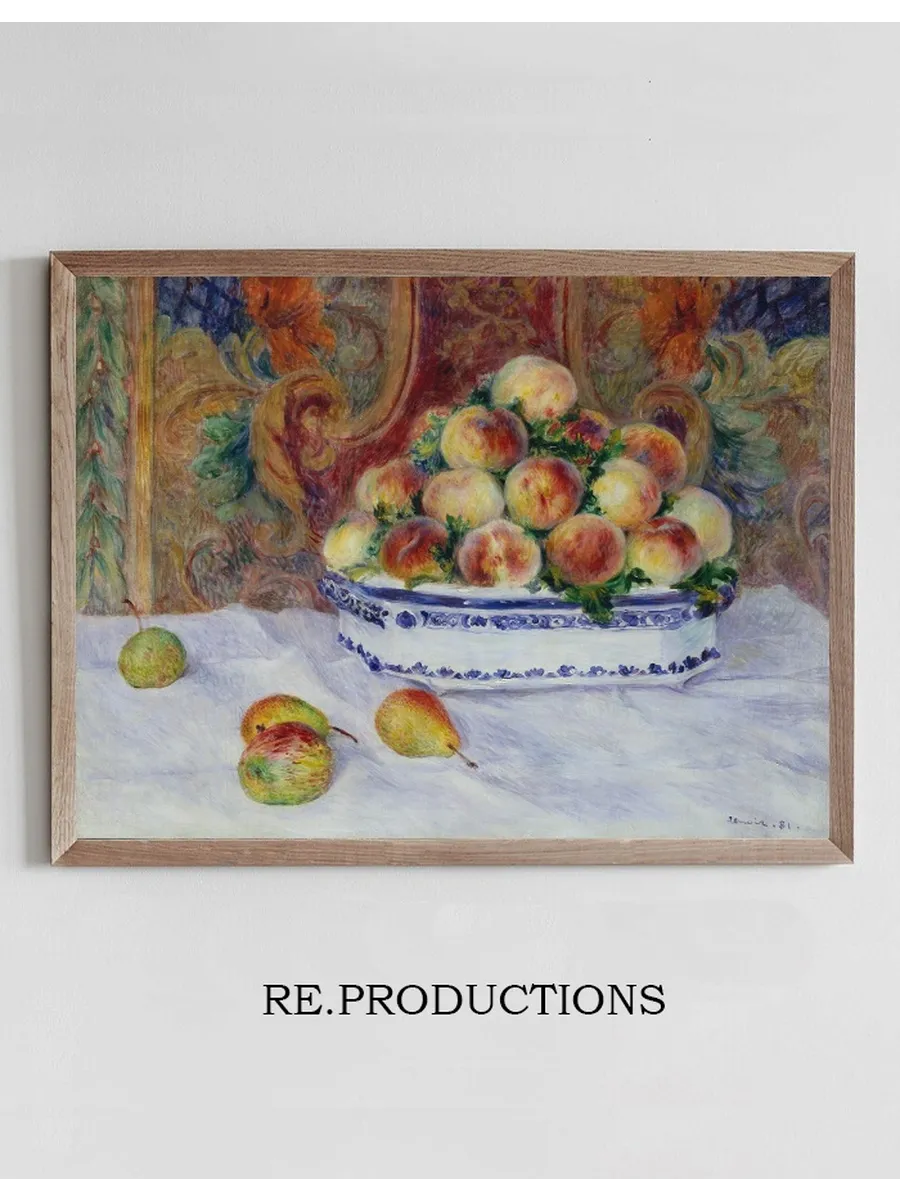 Still Life with Peaches