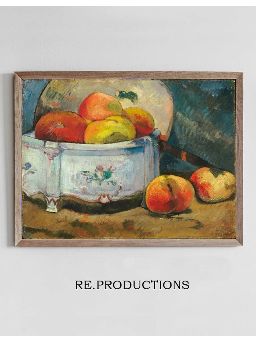 Still Life with Peaches