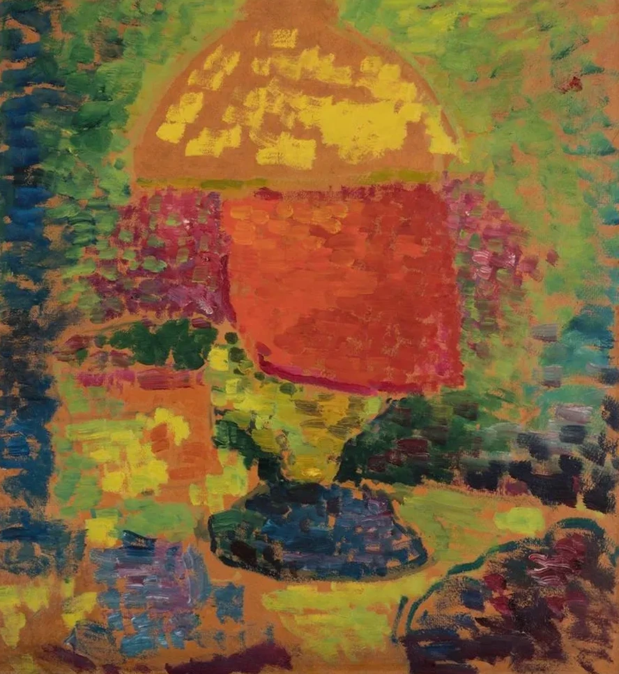 Still Life with Petroleum Lamp