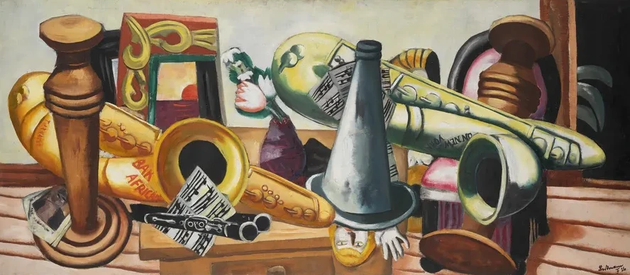 Still Life with Saxophones