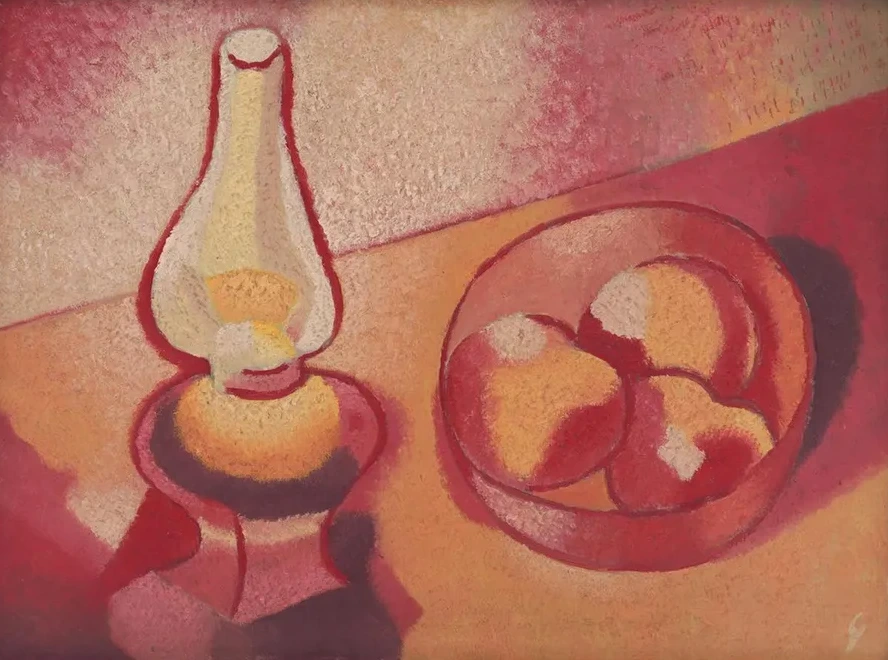 Still Life with a Lamp