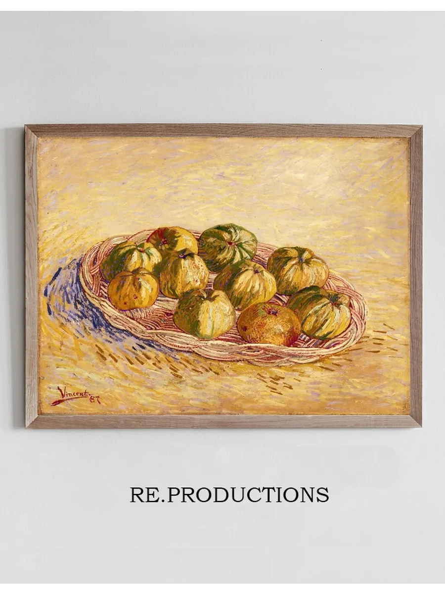 Still Life, Basket of Apples