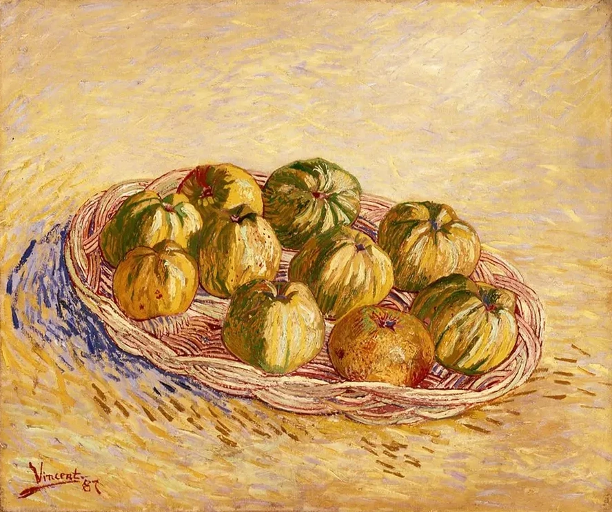 Still Life, Basket of Apples
