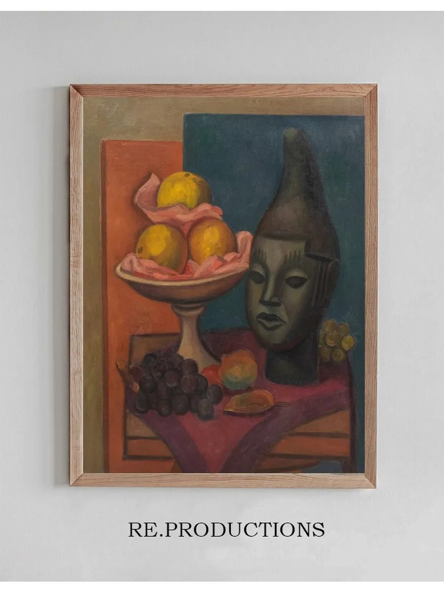 Still life with Benin Head