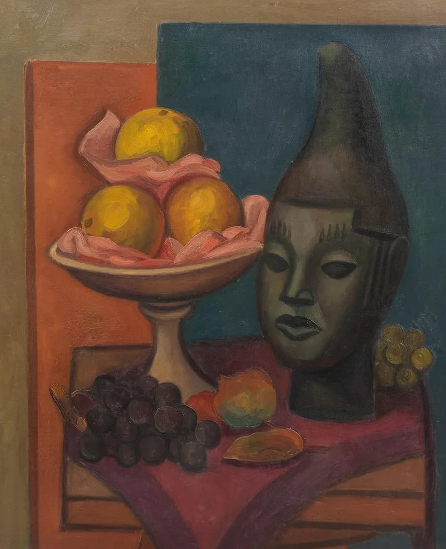 Still life with Benin Head