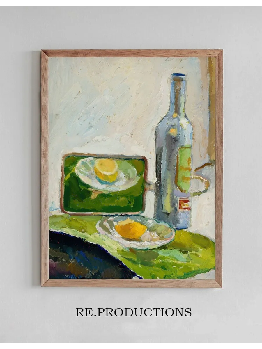 Still Life with a Bottle