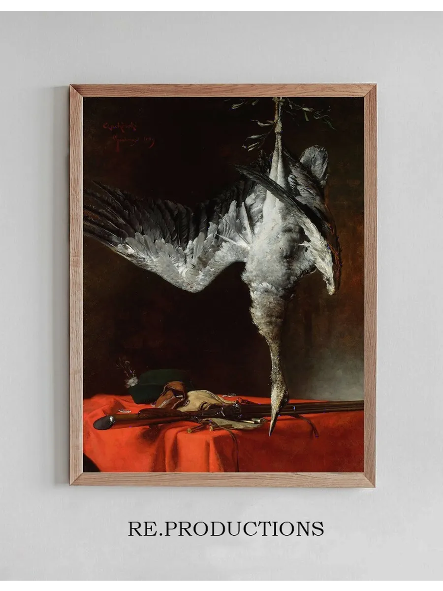 Still Life with a Heron