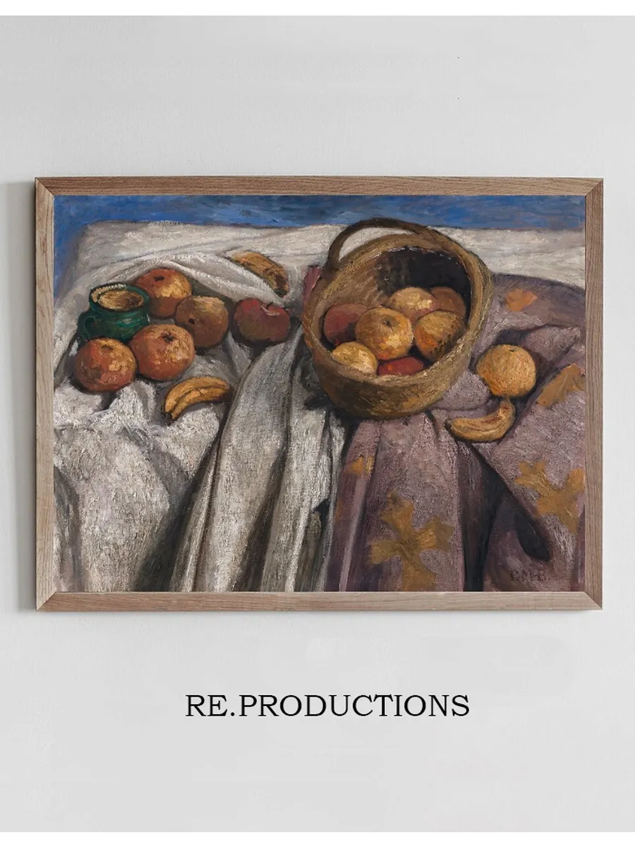 Still Life with Apples and Bananas