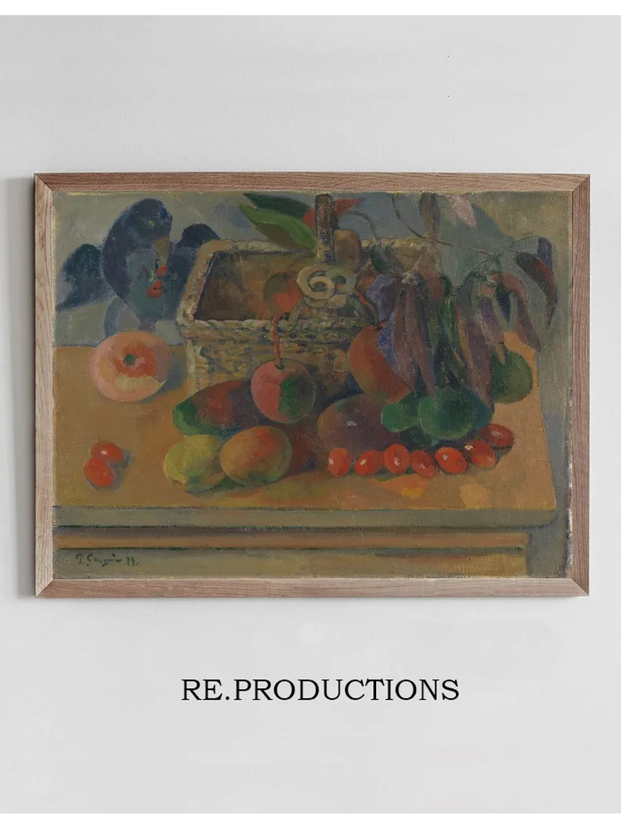 Still Life with Basket and Fruits
