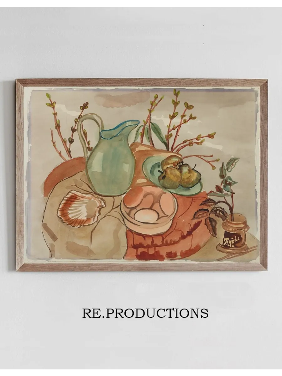 Still Life with Eggs and Willow