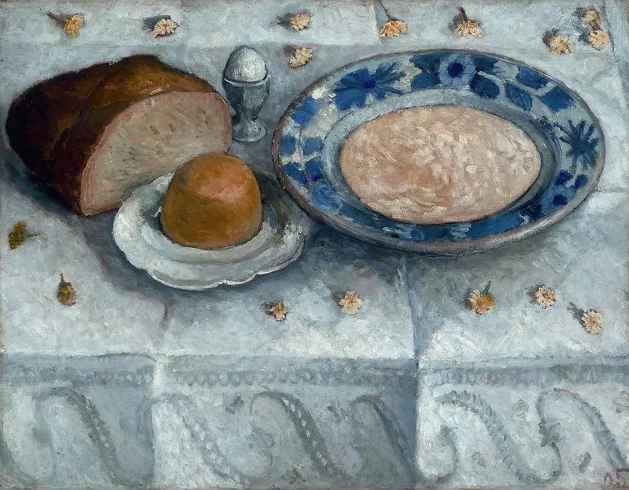 Still Life with Milk Soup (breakfast Table)