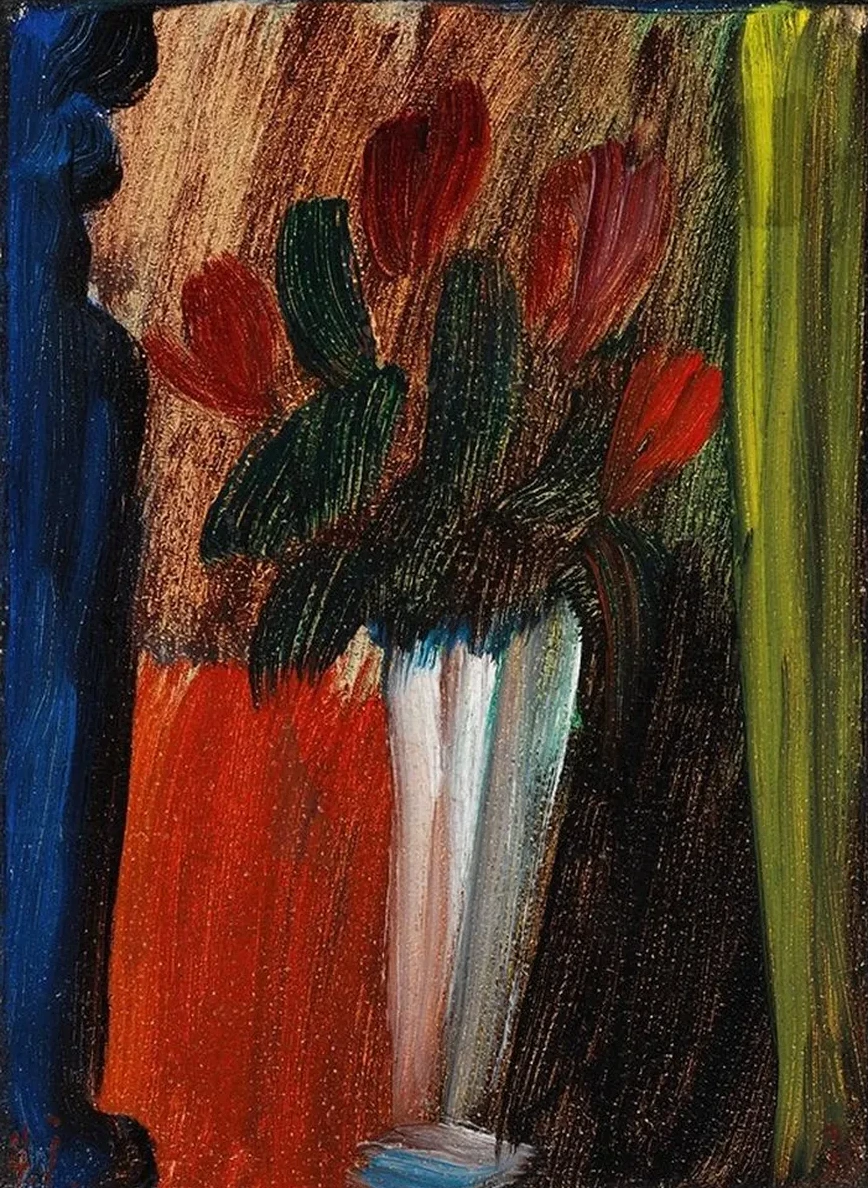 Stillleben (blumen in Wei Er Vase)