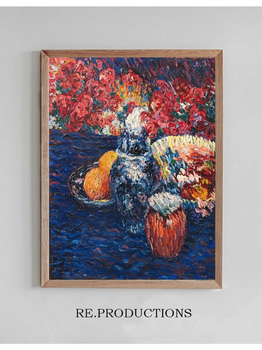 Stillleben Mit Blumen Und Fr Chten