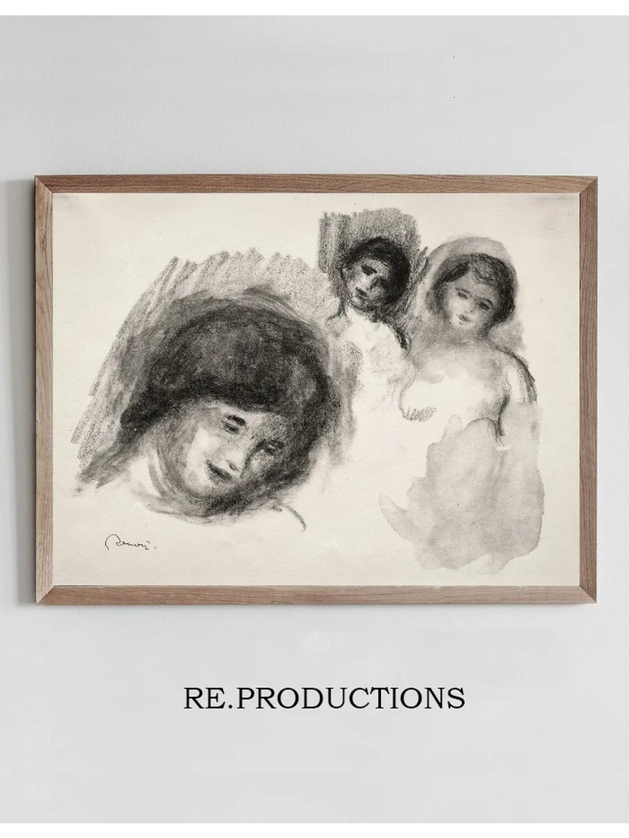 Stone with Three Sketches