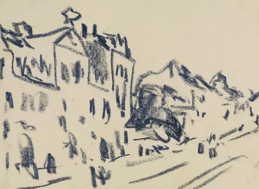 Stra e in Dresden