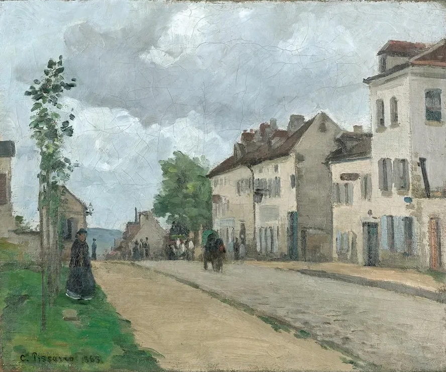 Stra e in Pontoise (Rue de Gisors)