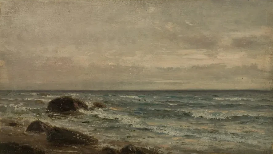 Strandparti, J ren