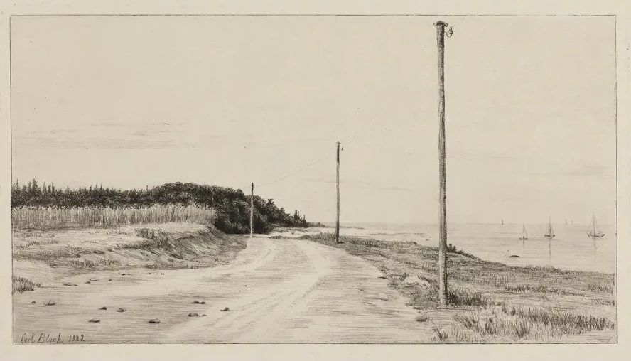 Strandvejen Ved Hornb Ksplantagen
