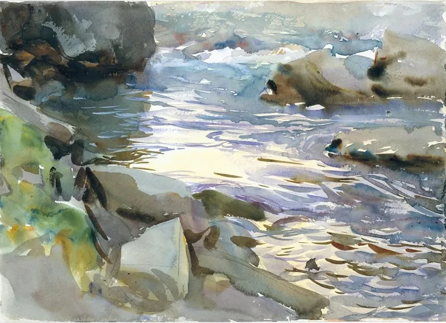 Stream and Rocks