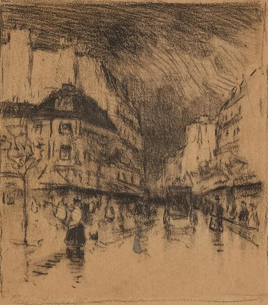 Street Scene, Paris