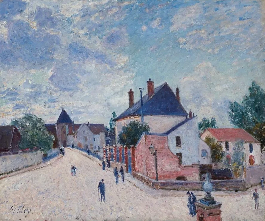 Street in Moret