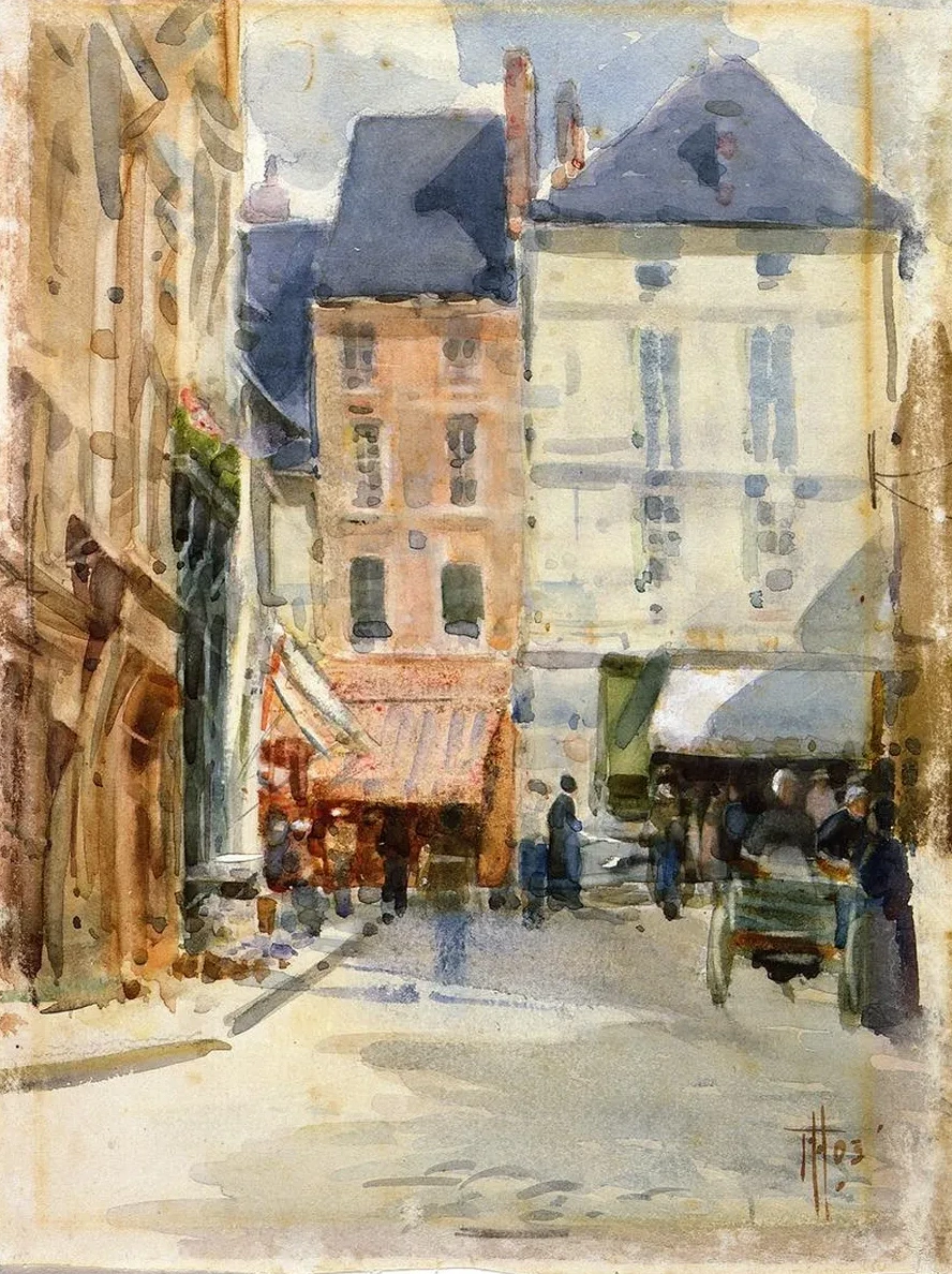 Street Scene in Holland