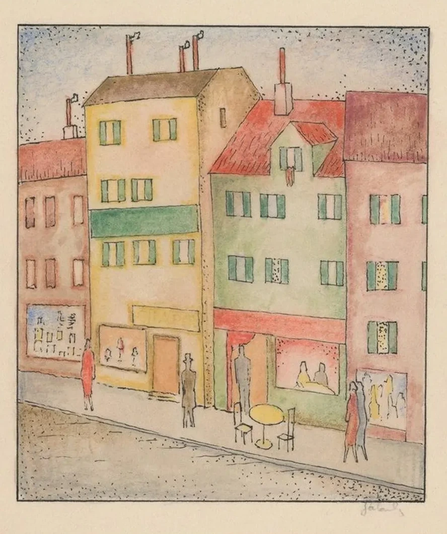 Street with a Pastry Shop