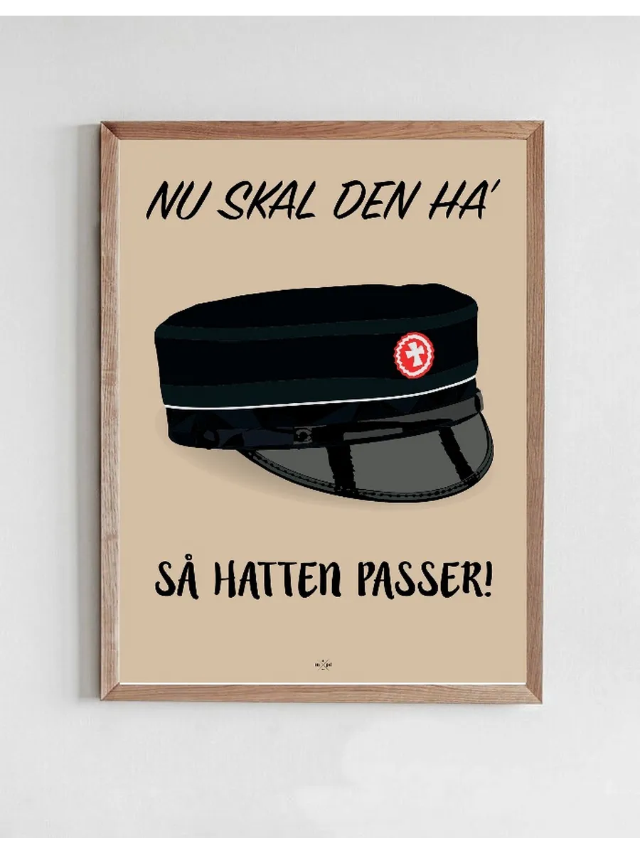 Student - Nu Ska'den Ha's Hatten Passer - Sort