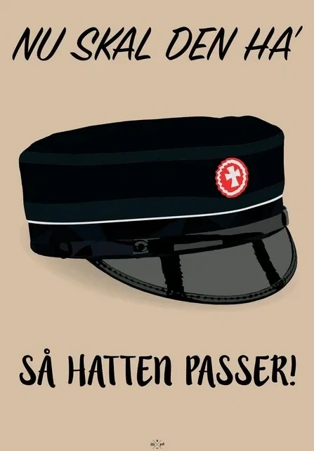 Student - Nu Ska'den Ha's Hatten Passer - Sort