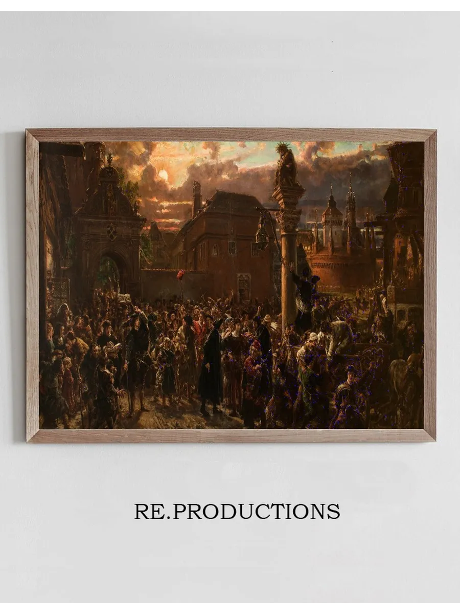 Students Leaving Krakow in 1549