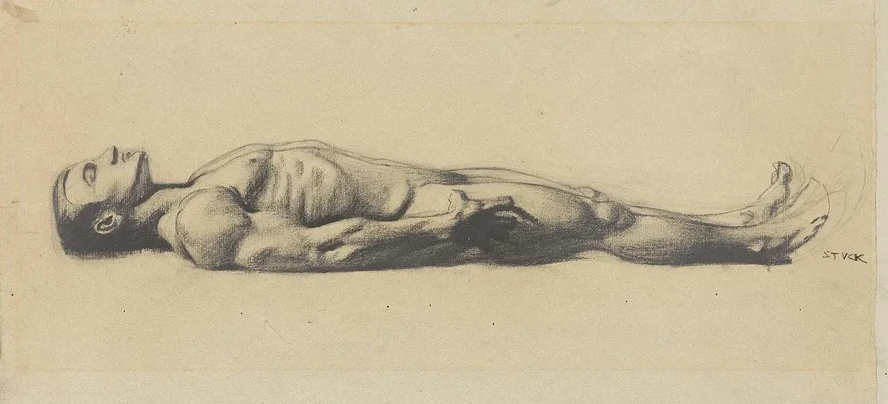 Studie Zu Einem Leichnam Christi F R Pieta
