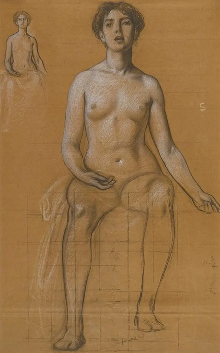 Studies ForThe Singing Priestess In Song