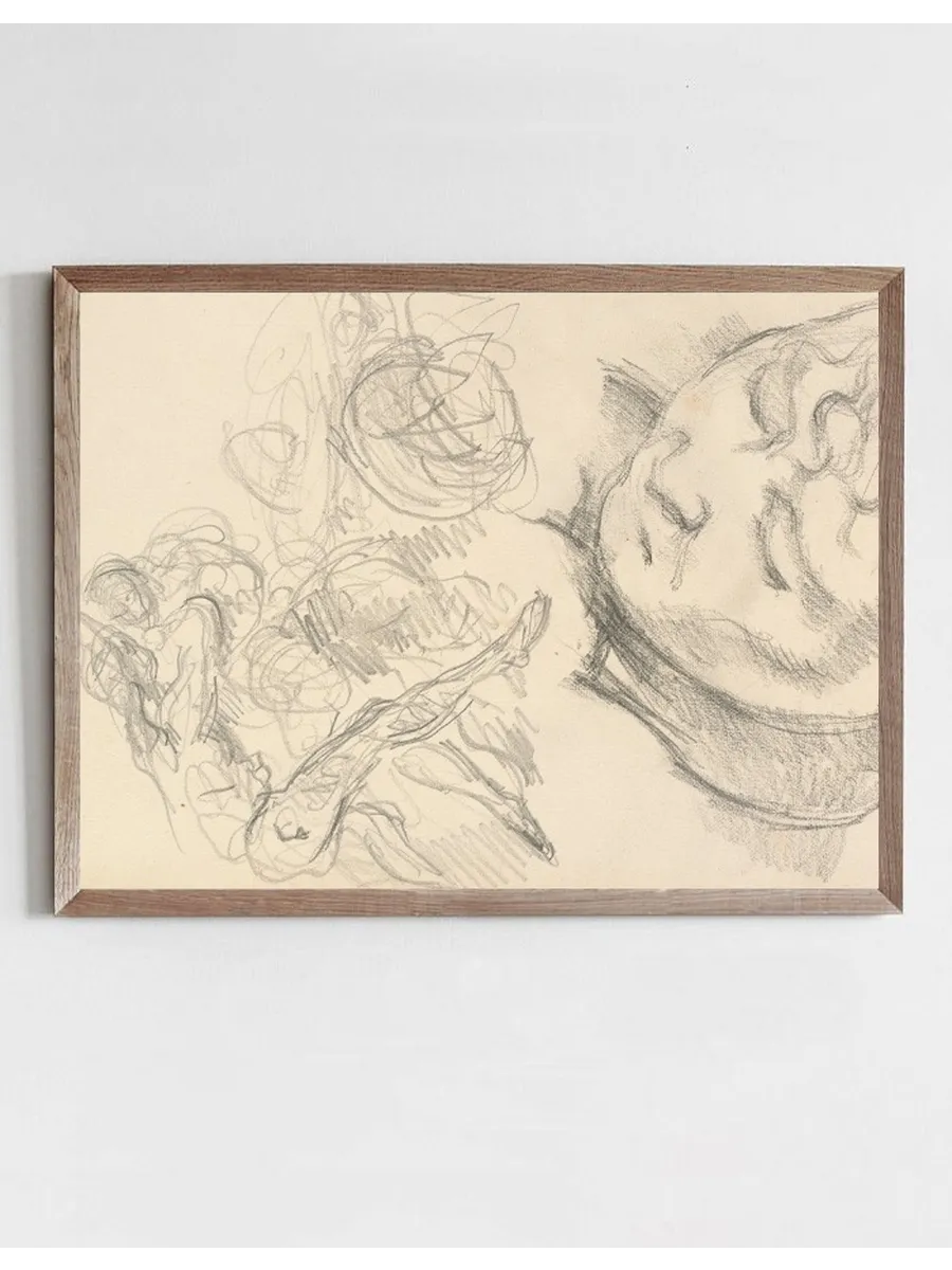 Studies Including Madame Cezanne