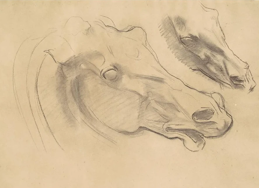 Studies for Apollo in His Chariot with the Hours