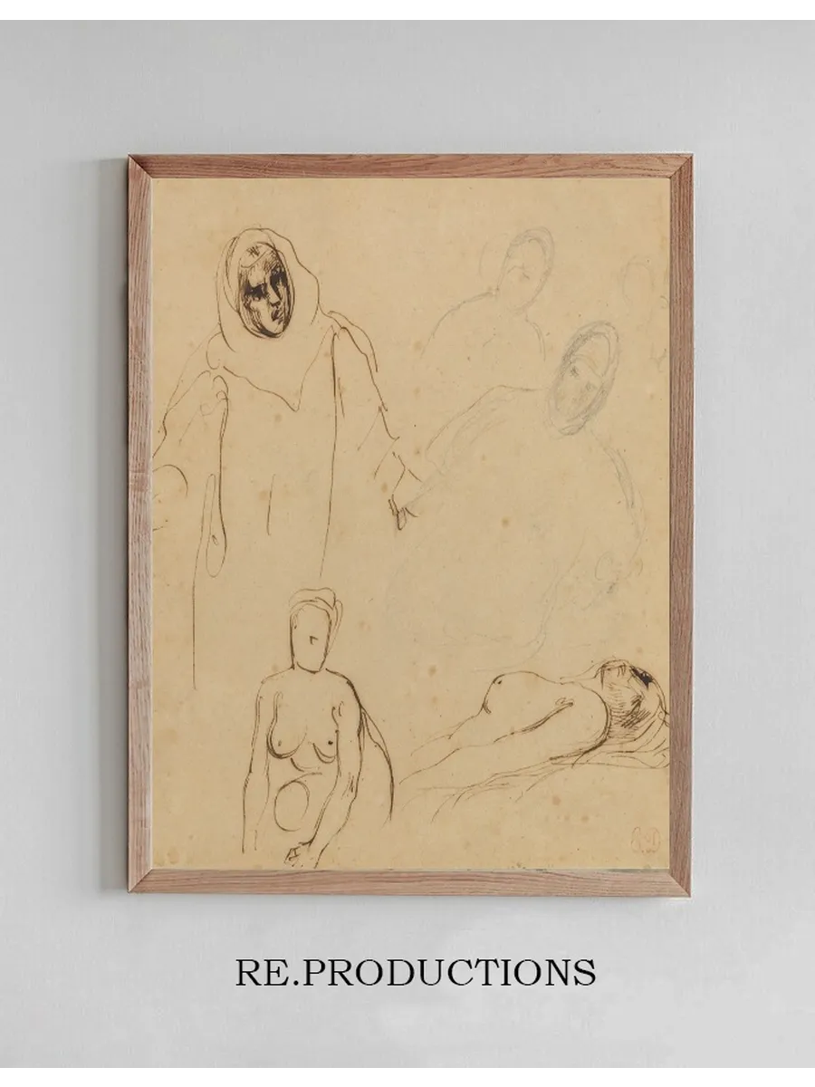 Studies for Christopher Columbus