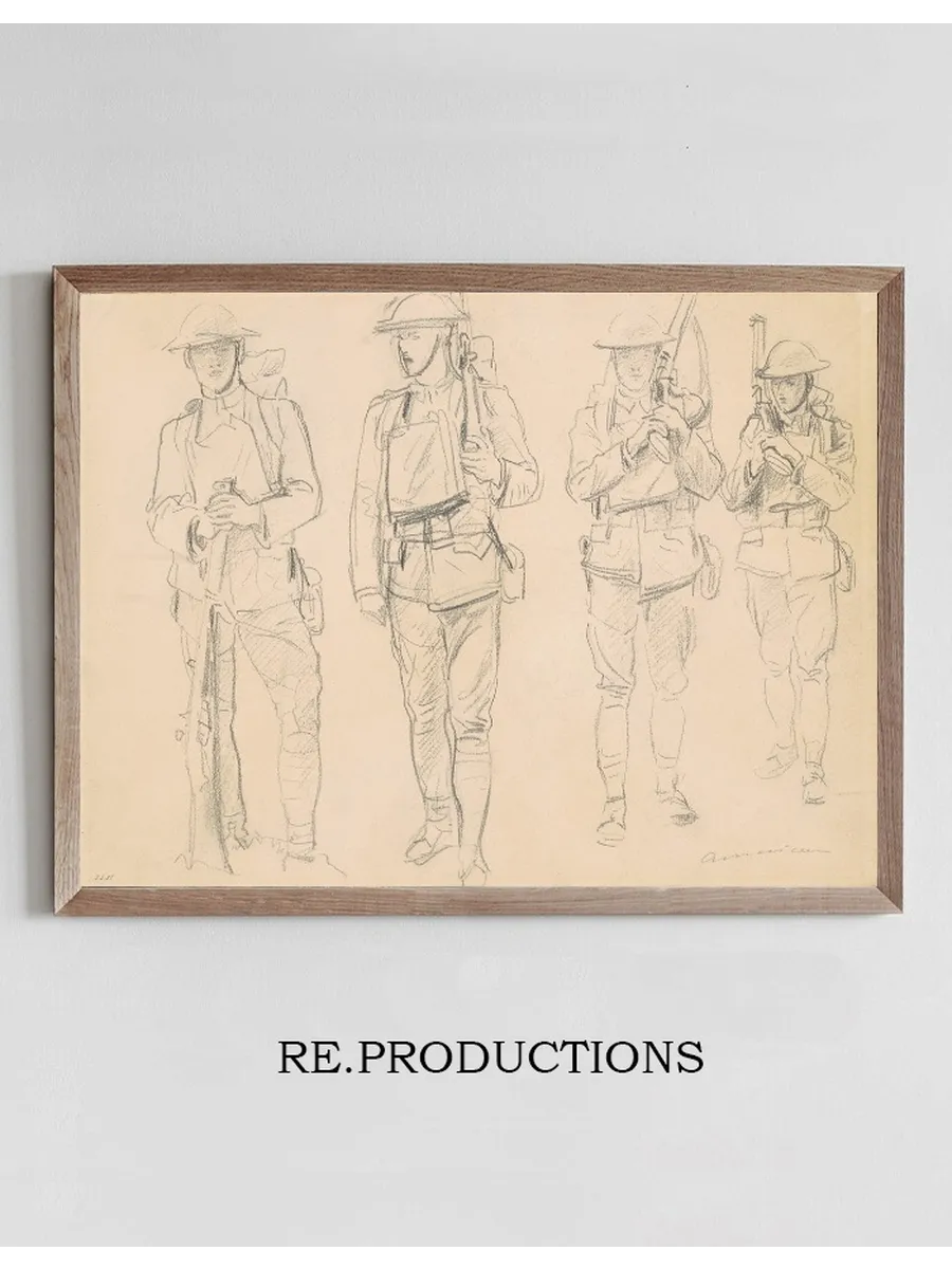 Studies for Entering the War