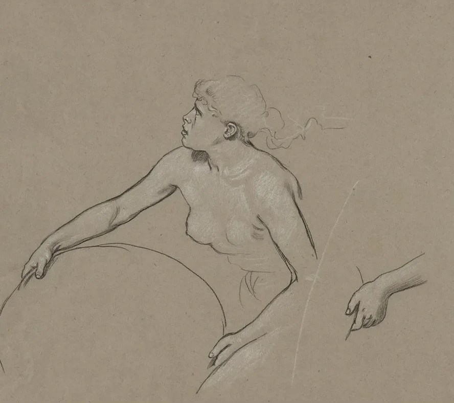 Studies for Figure Ofspring
