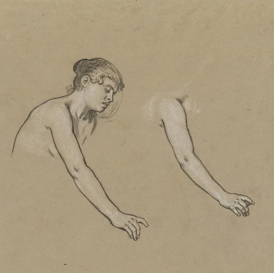 Studies for Figure Ofwinter