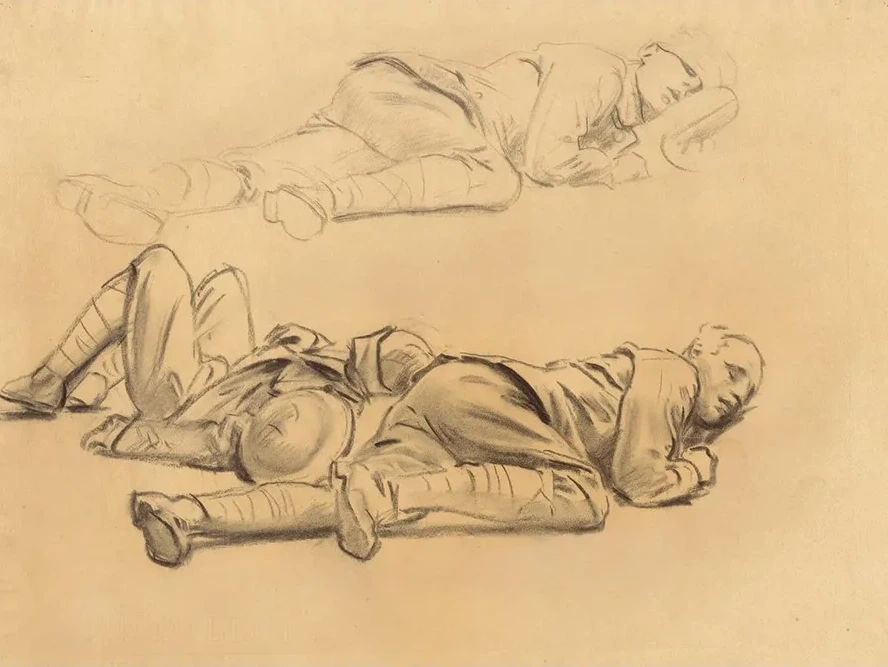 Studies for Gassed II