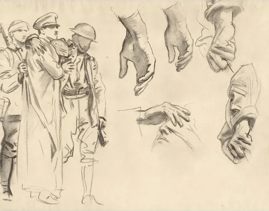 Studies for Gassed VI