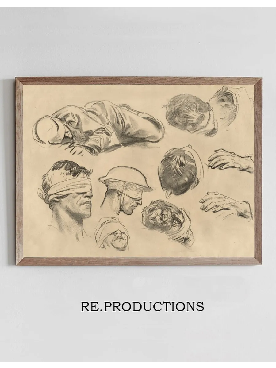 Studies for Gassed V