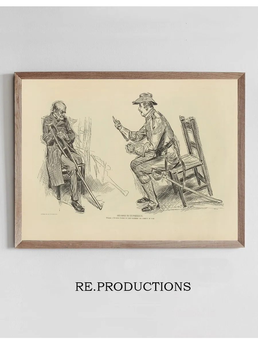 Studies in Expression, While a Spanish - American Hero Describes the Horrors of War