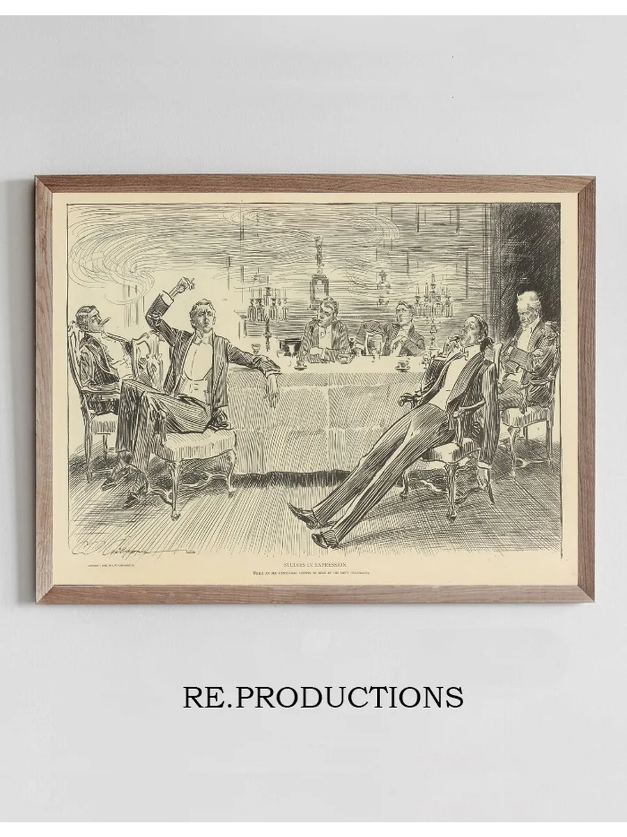 Studies in Expression, While an Old Gentleman Listens