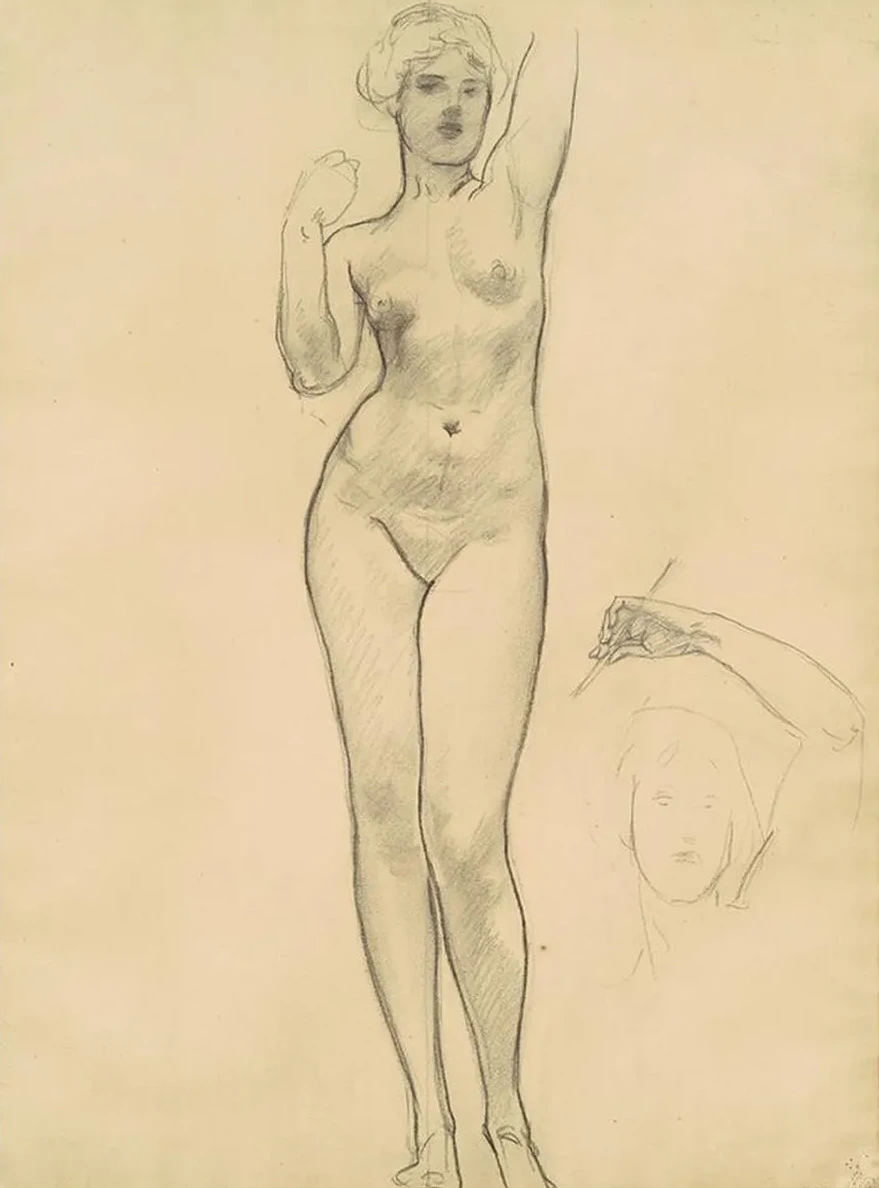 Studies of Aphrodite for Aphrodite and Eros