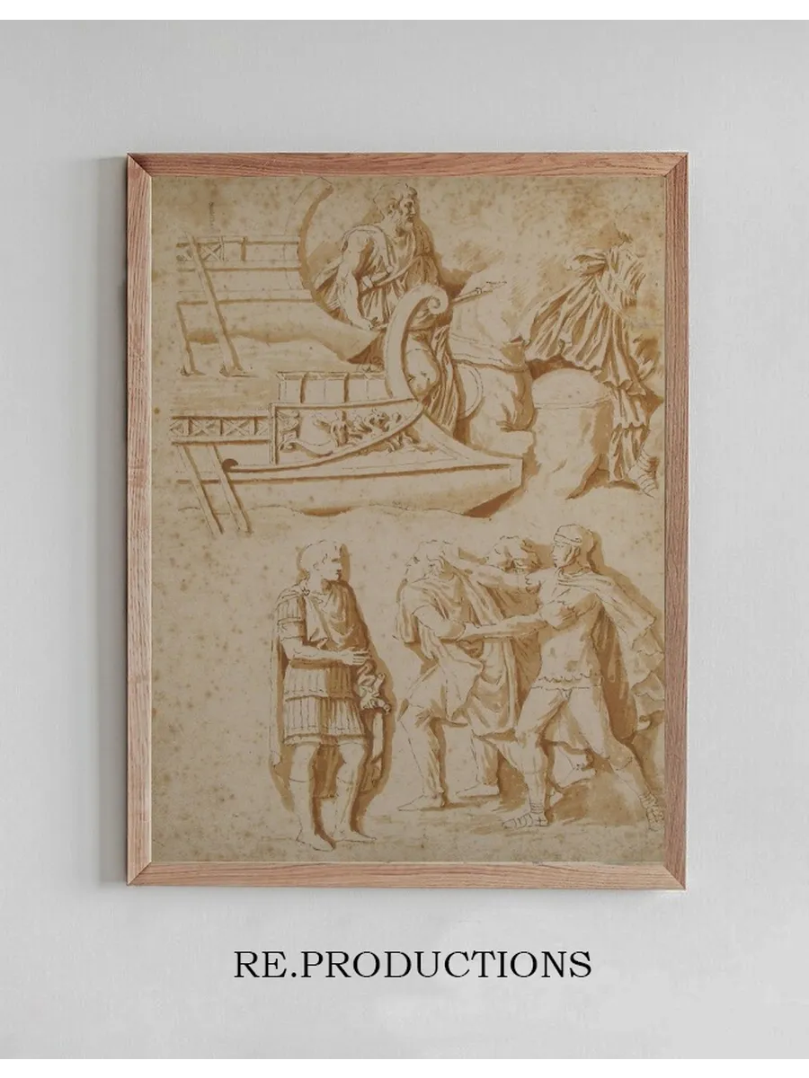 Studies of Details from Trajan's Column